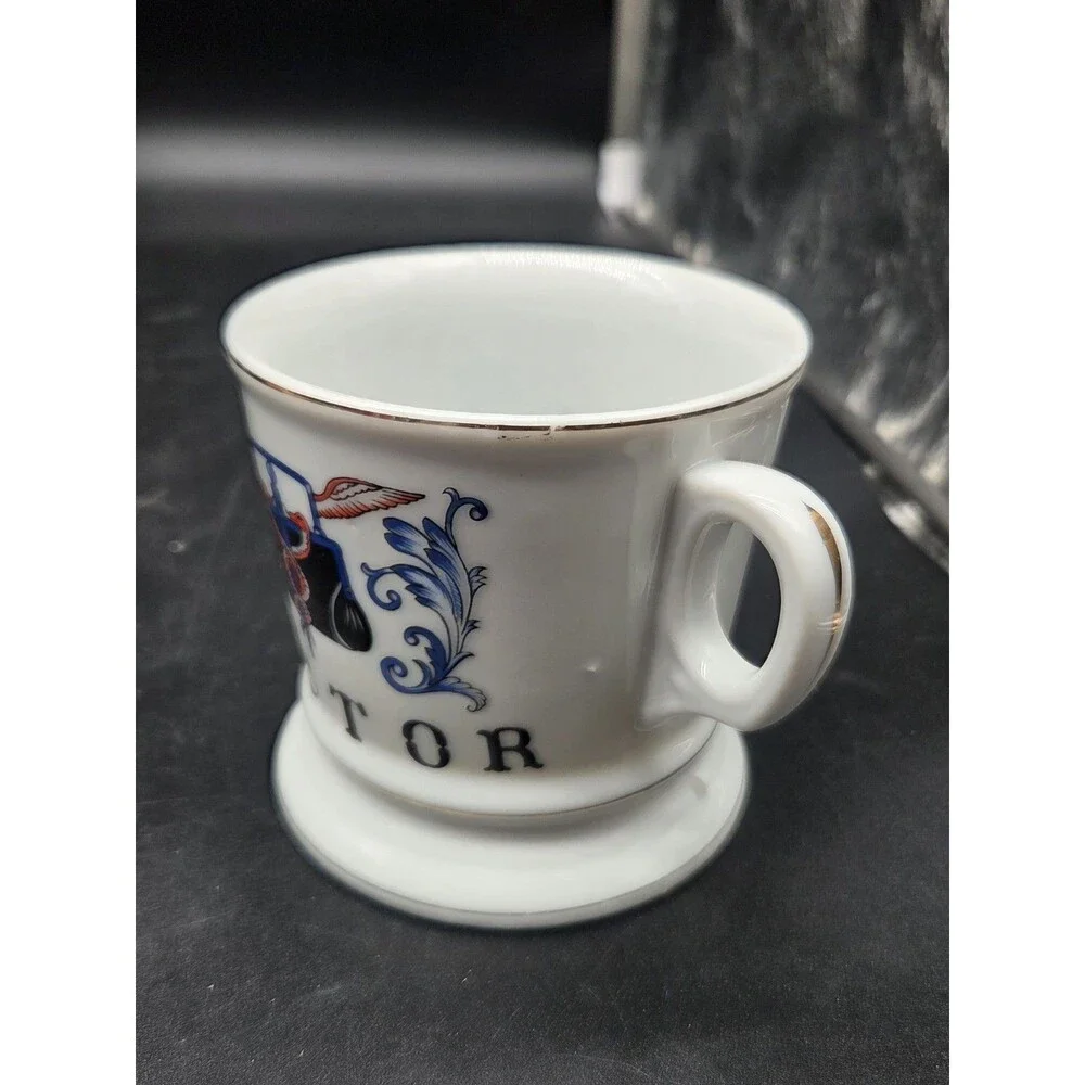 Vintage Doctor Occupation Knobler Shaving Grooming Mug Cup